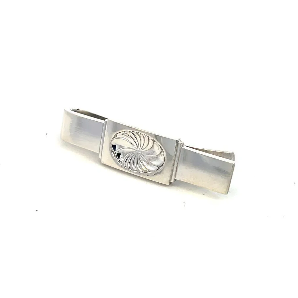 Georg Jensen Estate Money Clip Tie Clip Silver GJ36